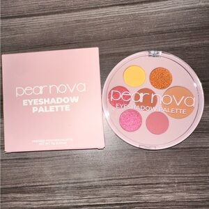 Pear Nova Pink and Orange Eyeshadow Palette Vibrant Colors